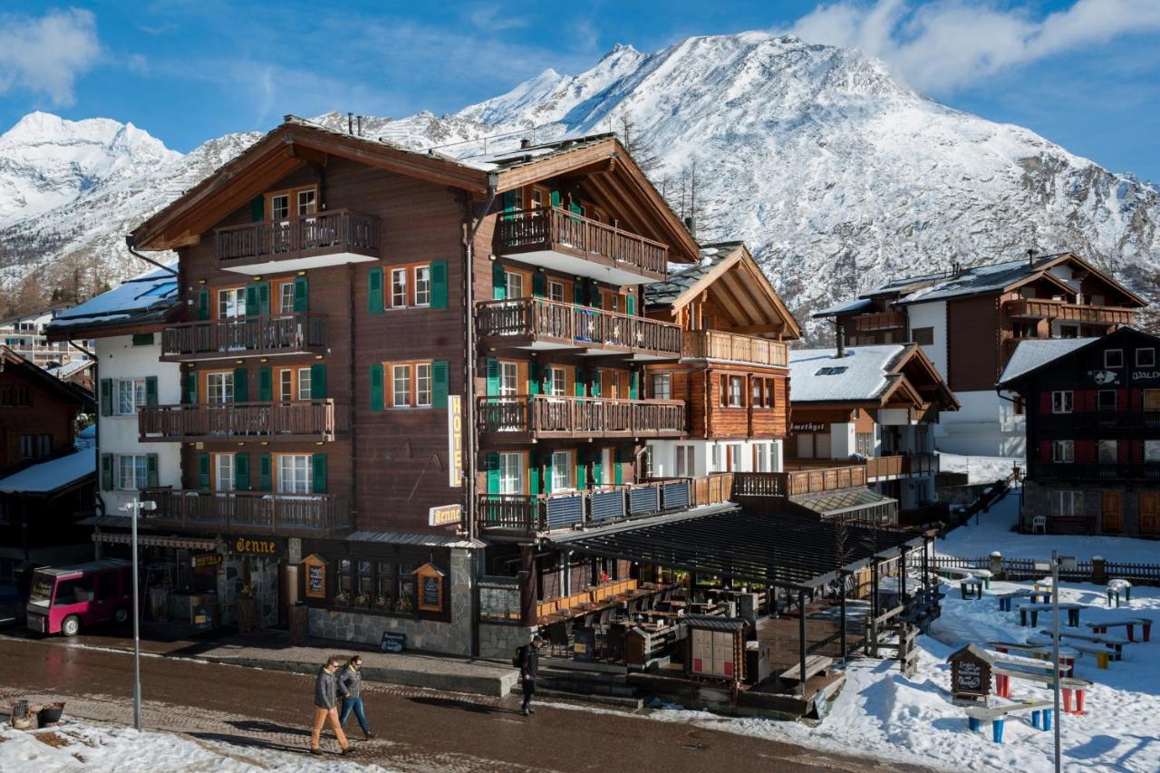 Hotel Tenne Saas-Fee Exterior photo